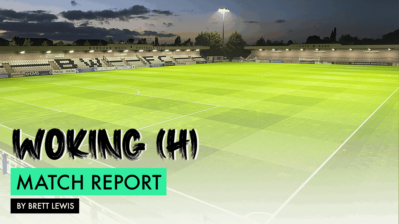 MATCH REPORT – WOKING (H)