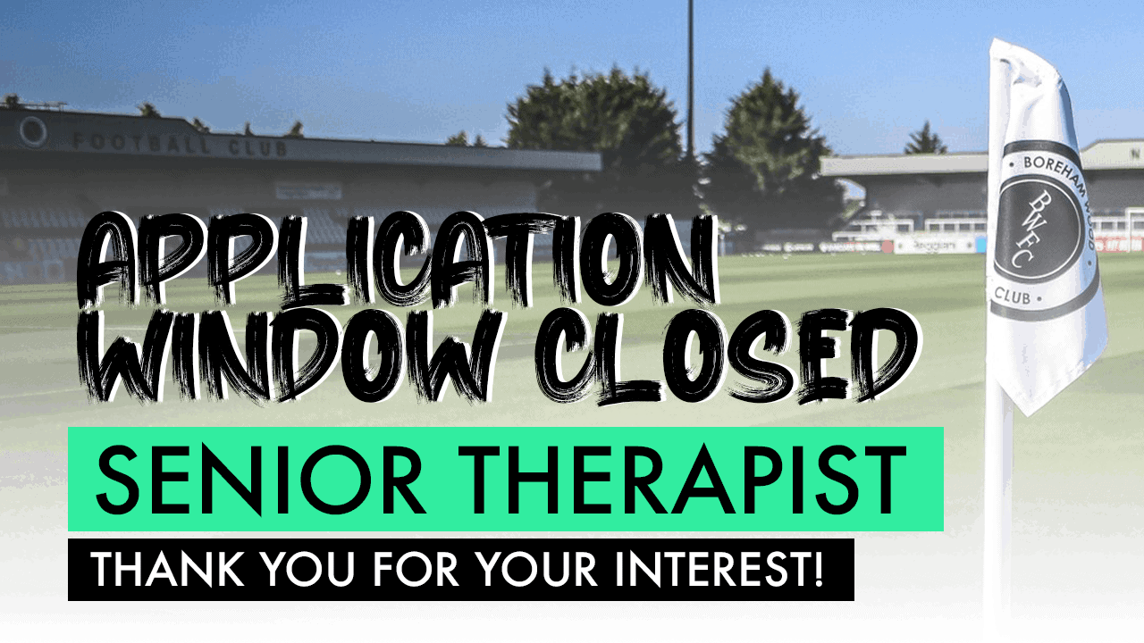 SENIOR THERAPIST – APPLICATION WINDOW NOW CLOSED