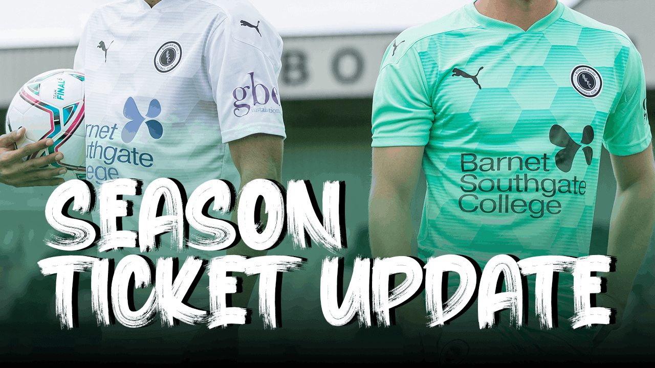 SEASON TICKET UPDATE