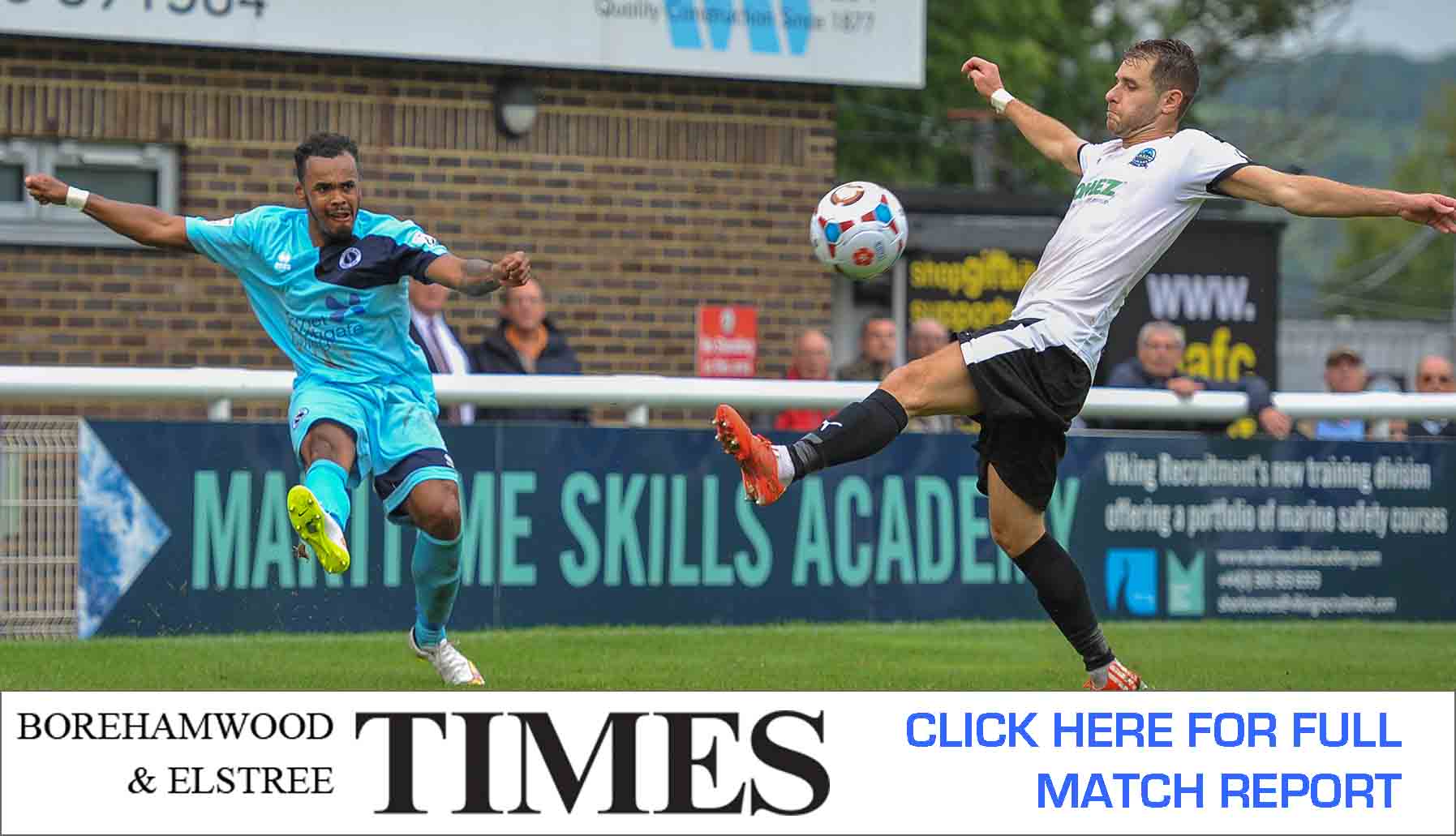 MATCH REPORT: DOVER ATHLETIC VS BOREHAM WOOD