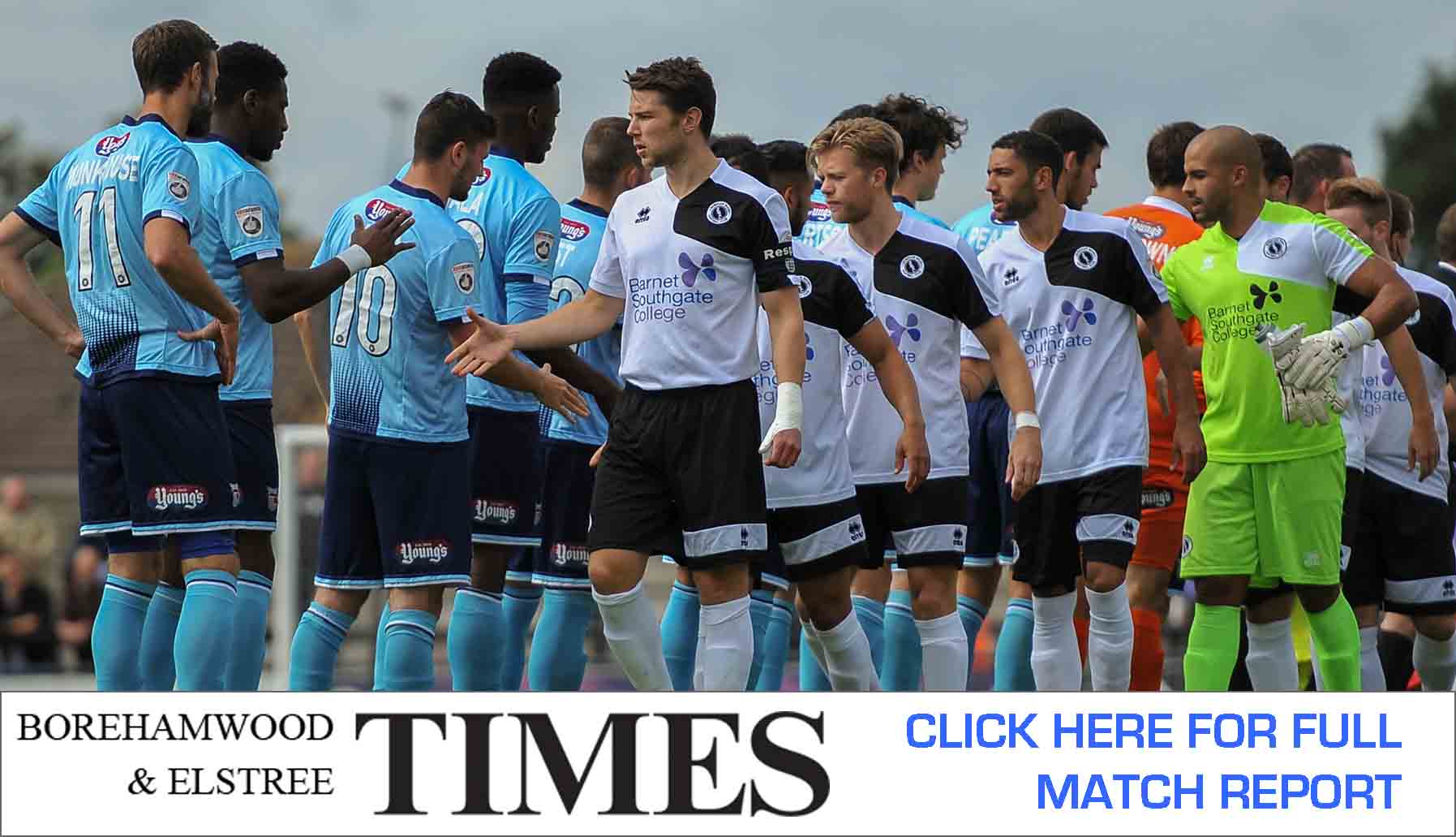 MATCH REPORT: BOREHAM WOOD VS GRIMSBY TOWN