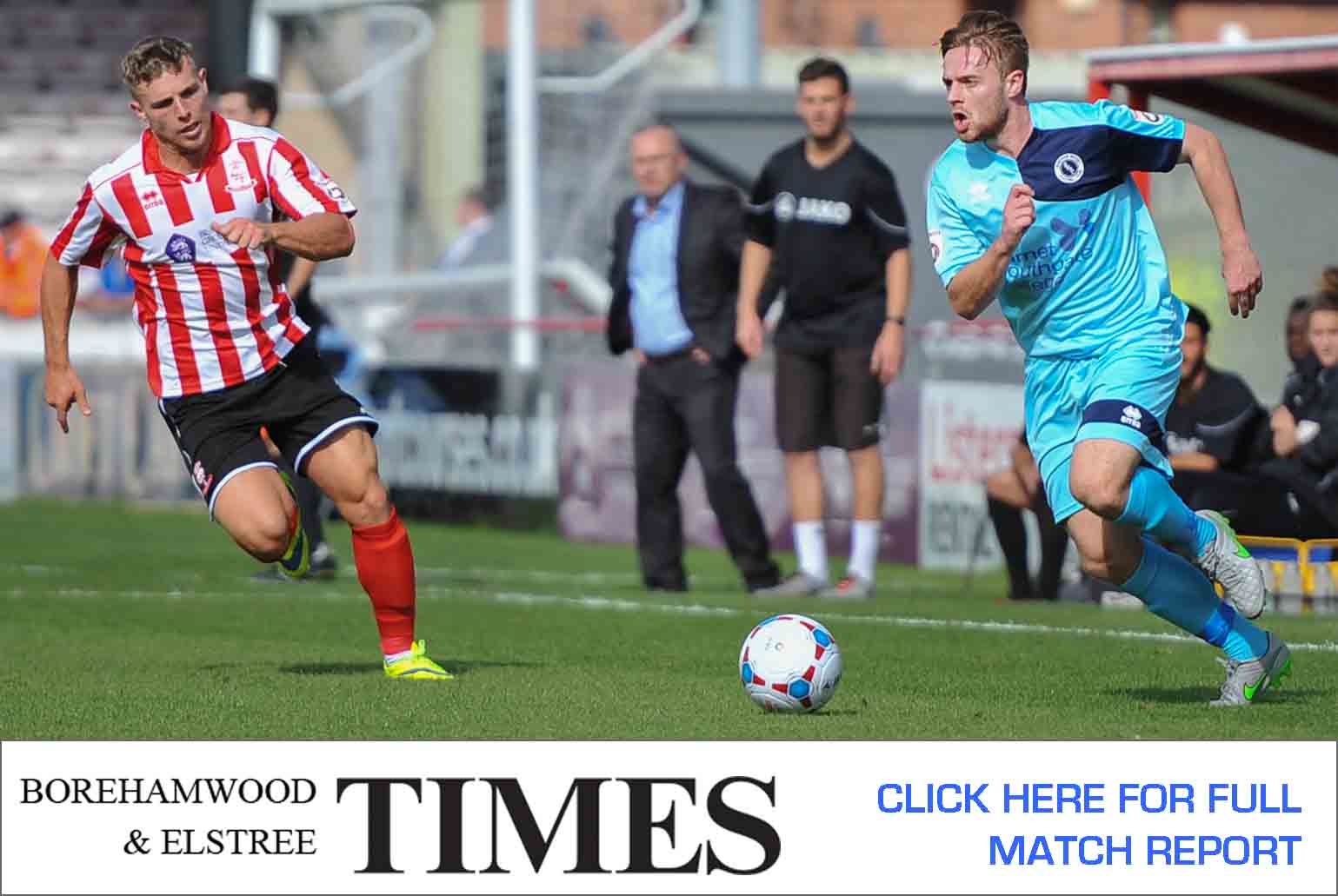 MATCH REPORT: LINCOLN CITY VS BOREHAM WOOD