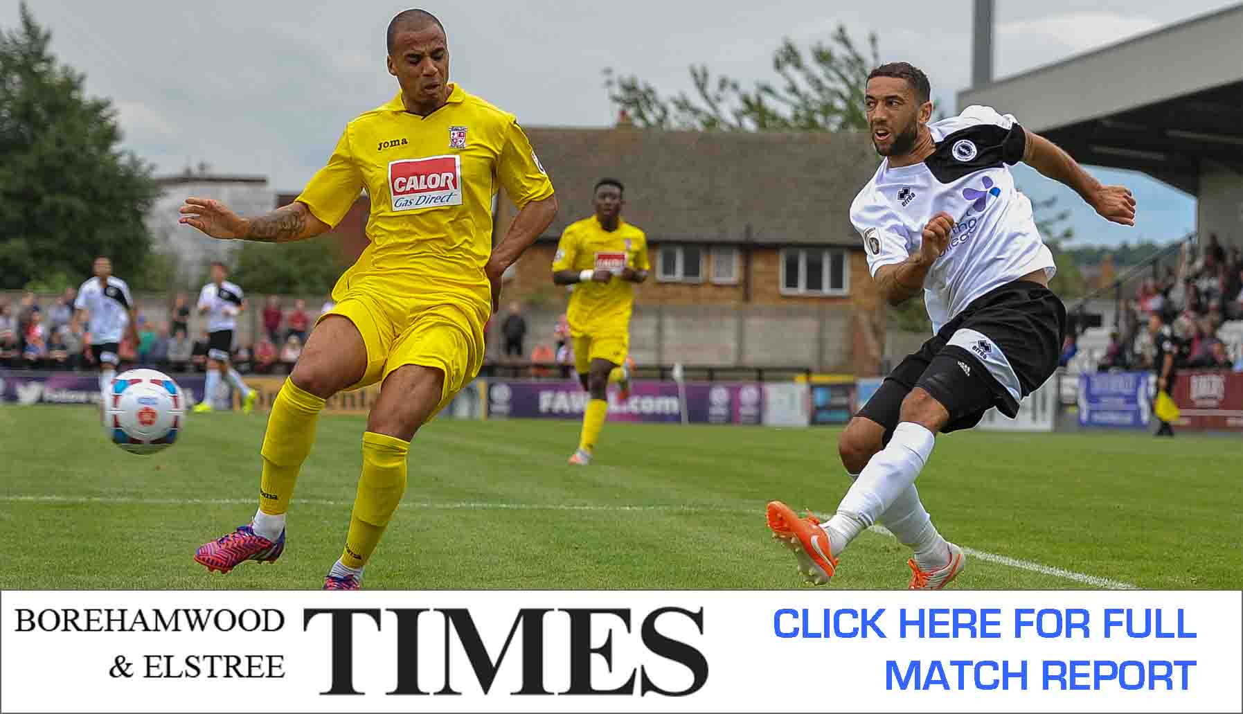 MATCH REPORT: BOREHAM WOOD VS WOKING