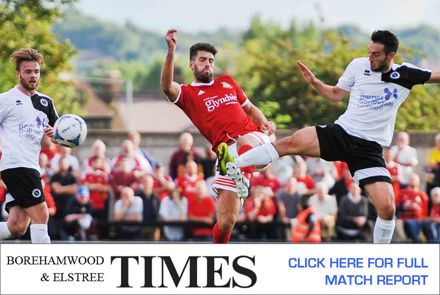 MATCH REPORT: BOREHAM WOOD VS WREXHAM