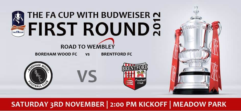 FA CUP – CHANGE OF KICK OFF TIME