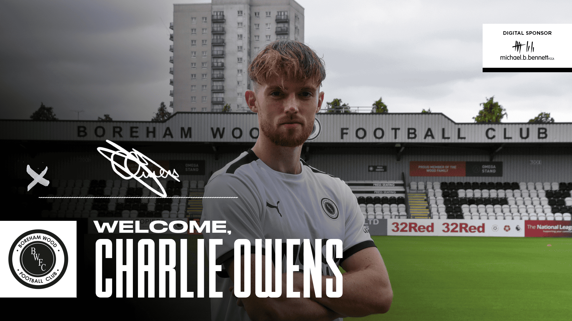 WELCOME, CHARLIE OWENS!