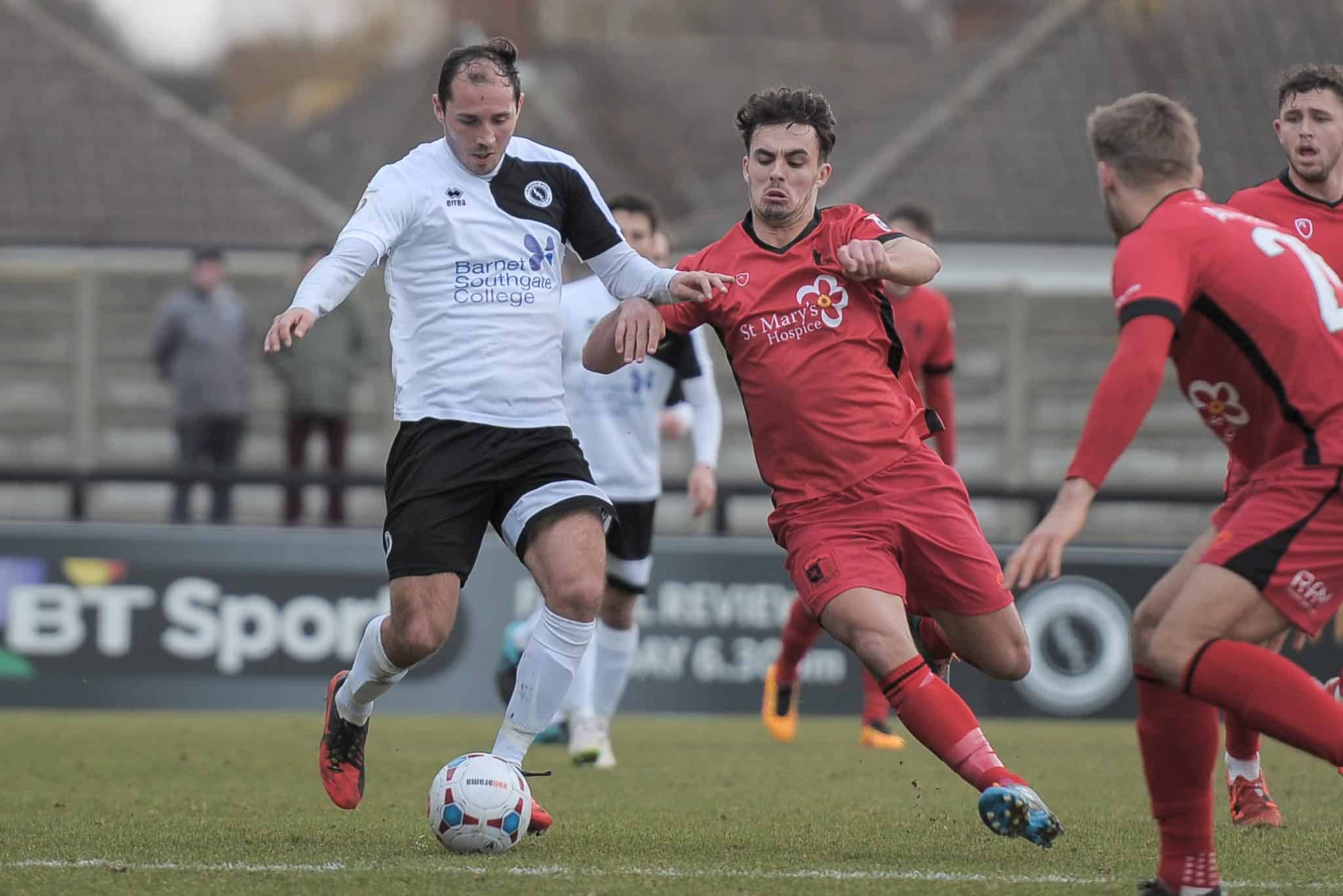 MATCH REPORT: BOREHAM WOOD VS BARROW