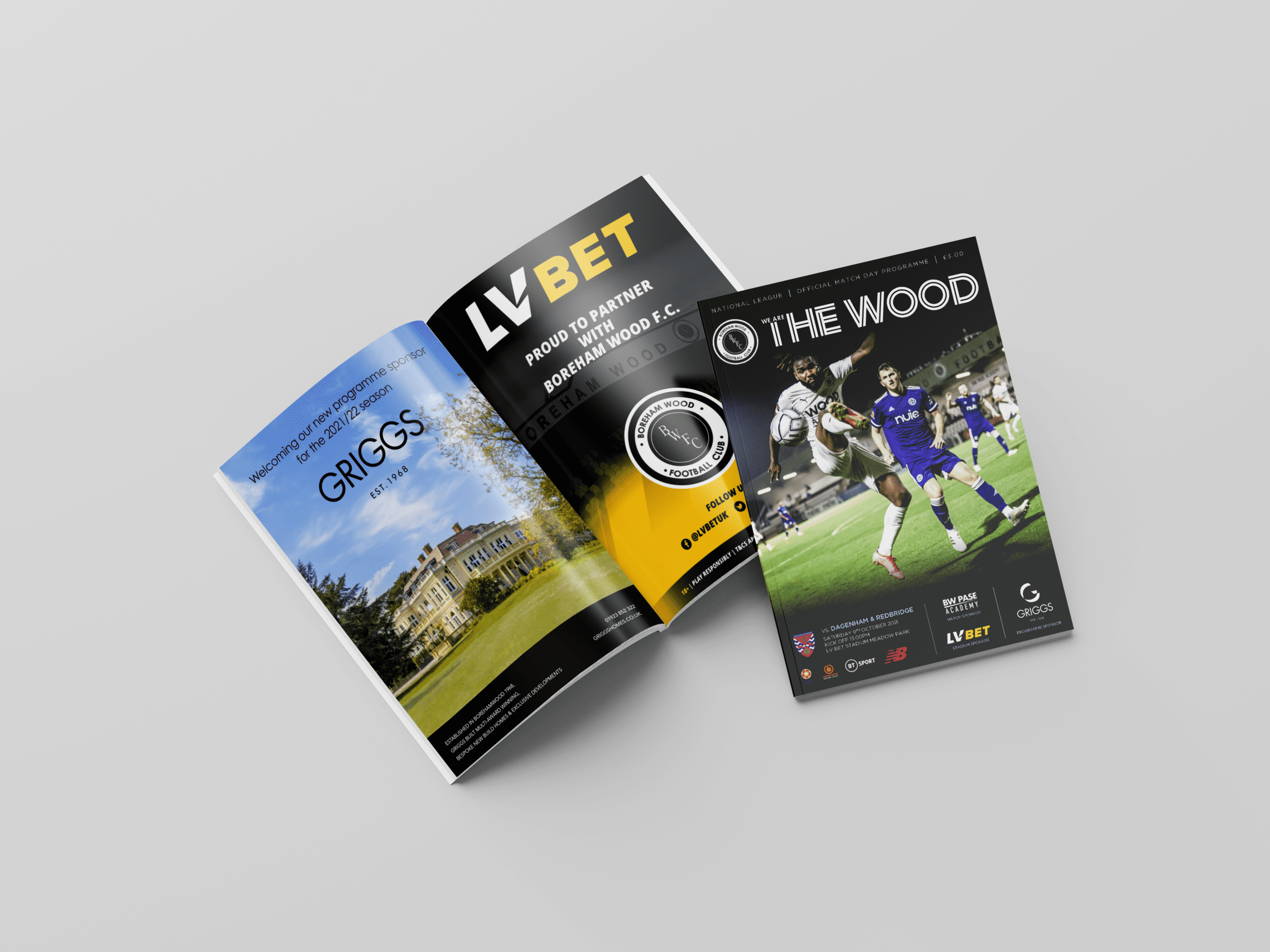 MATCH PROGRAMME – DAG & RED (H)