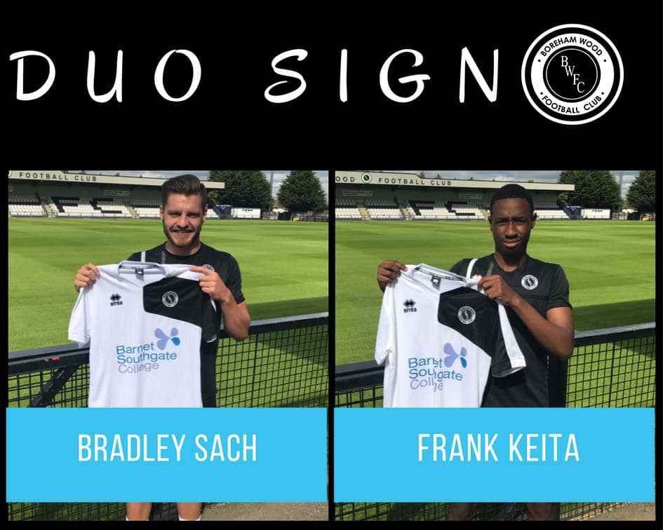 SACH AND KEITA SIGN PRO CONTRACTS