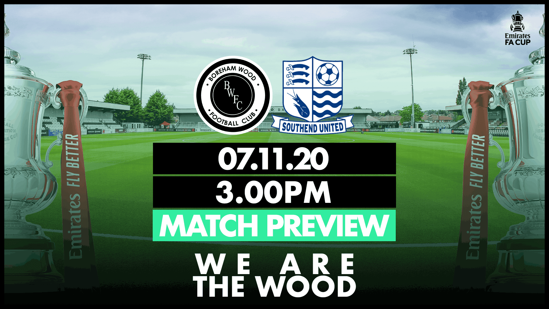 MATCH PREVIEW – SOUTHEND UNITED (H)