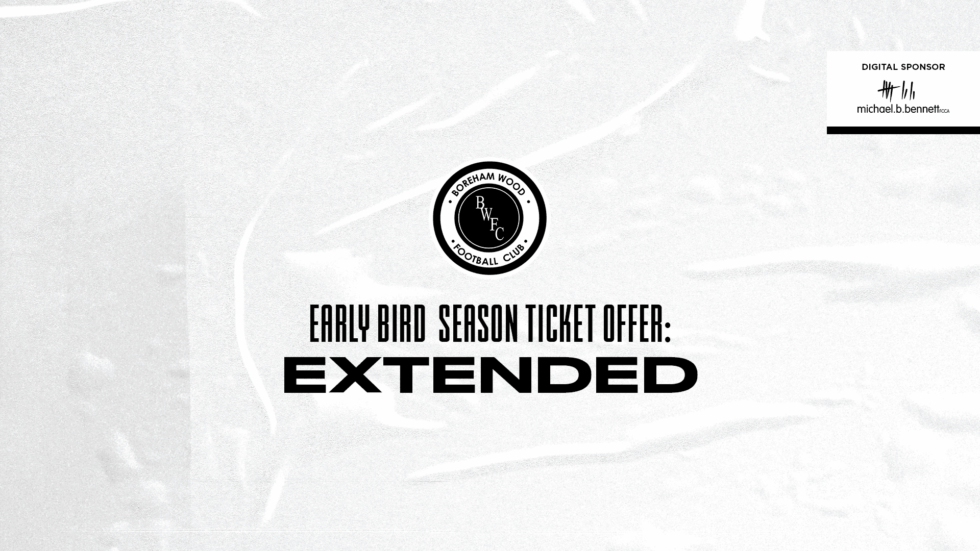 EXTENDED: EARLY BIRD SEASON TICKET