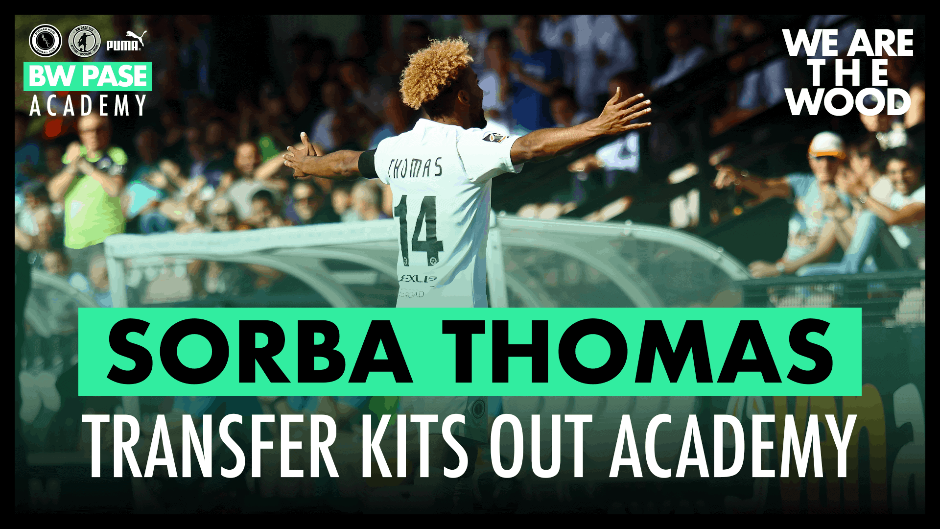 THOMAS TRANSFER HELPS KIT OUT ACADEMY PLAYERS