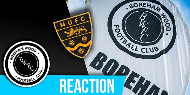 MATCH HIGHLIGHTS: BOREHAM WOOD VS BROMLEY