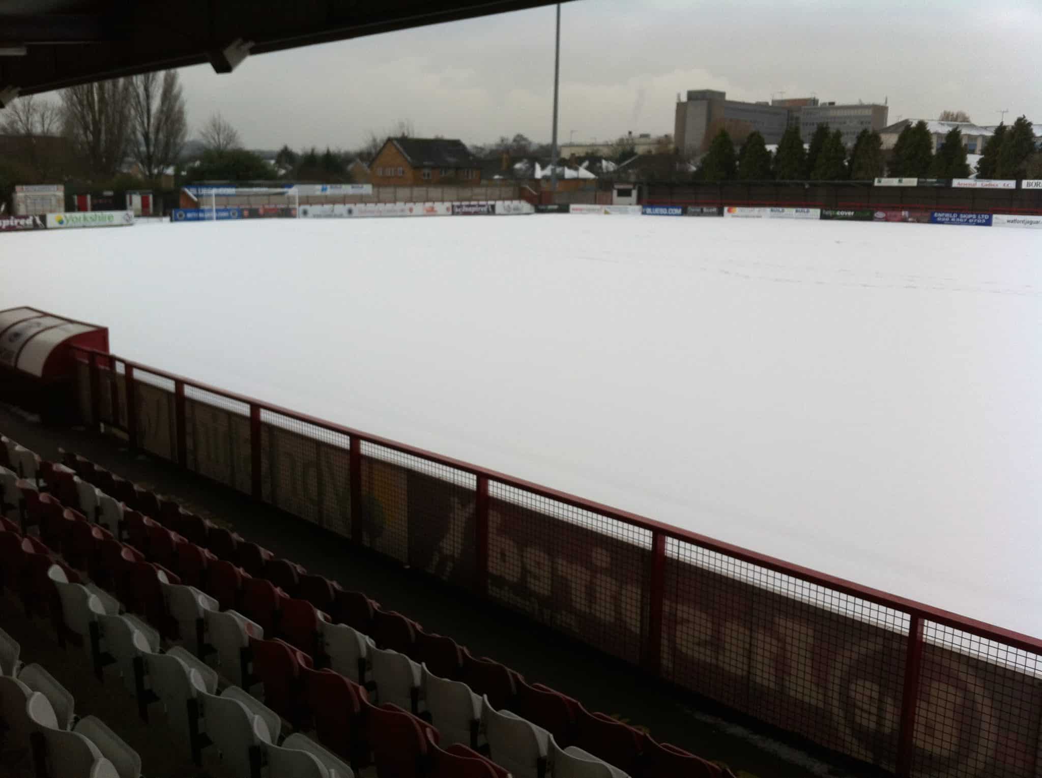 BOREHAM WOOD versus SALISBURY CITY – MATCH POSTPONED