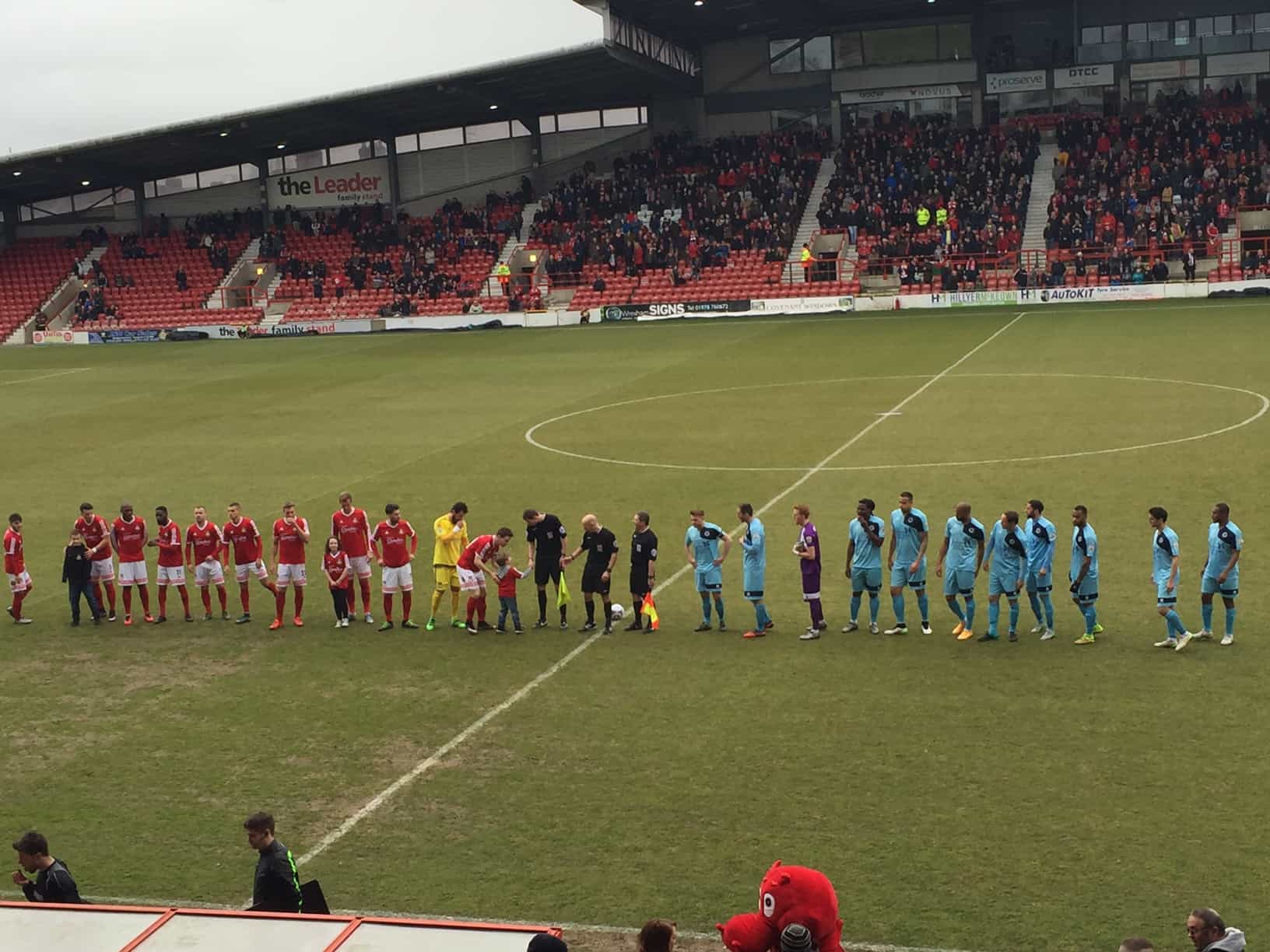 MATCH REPORT: WREXHAM VS BOREHAM WOOD