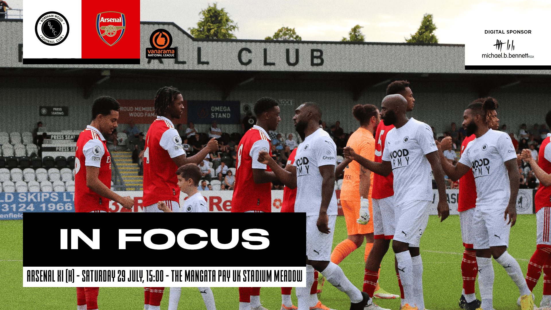 IN  FOCUS: ARSENAL XI (H)