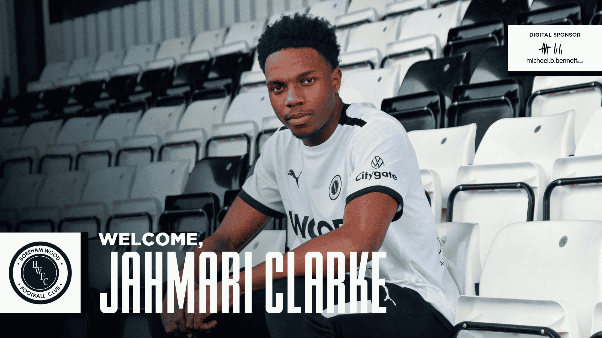 WELCOME, JAHMARI CLARKE