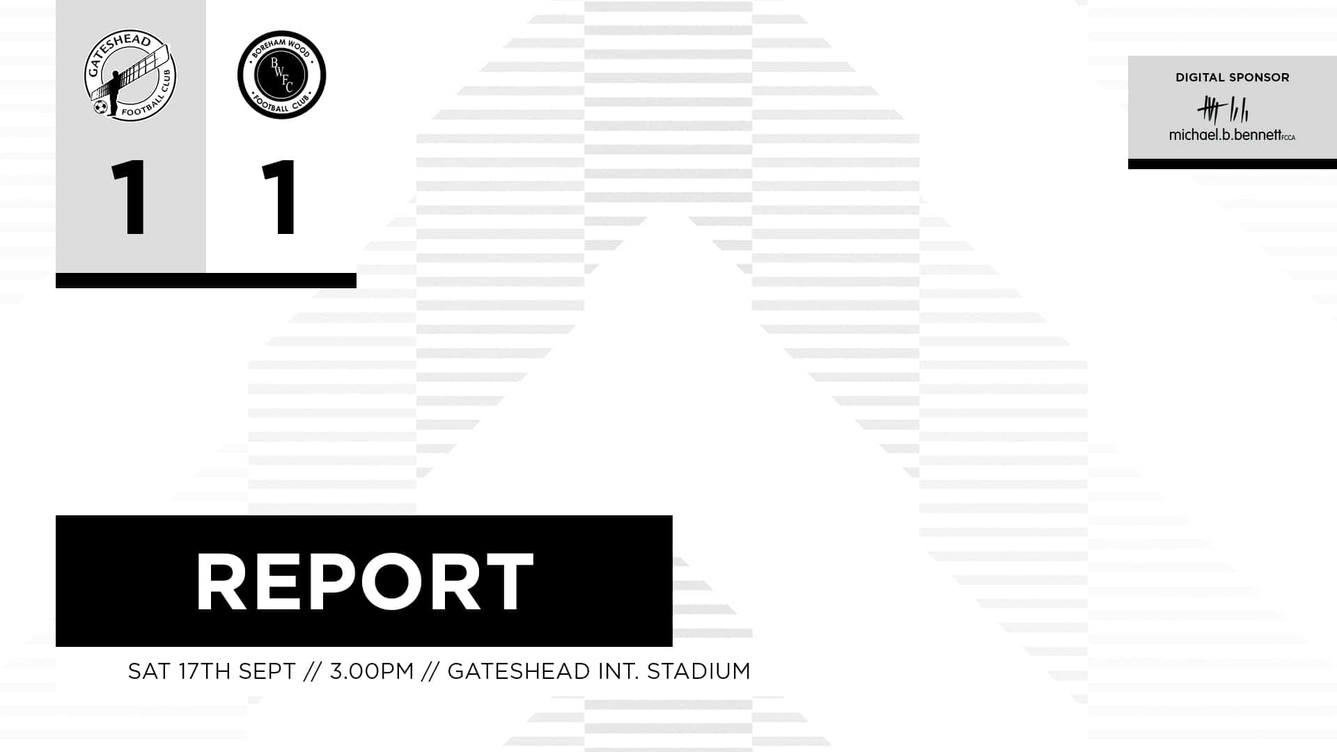 MATCH REPORT: BROMLEY (H)