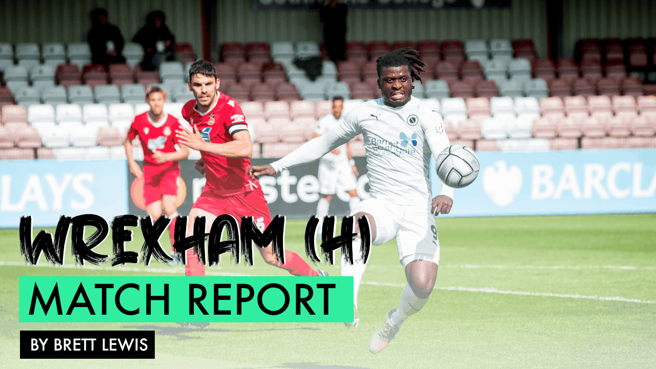 MATCH REPORT – WREXHAM (H)