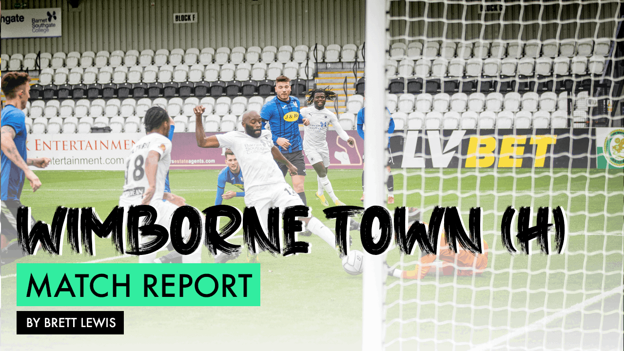 MATCH REPORT – WIMBORNE TOWN (H)