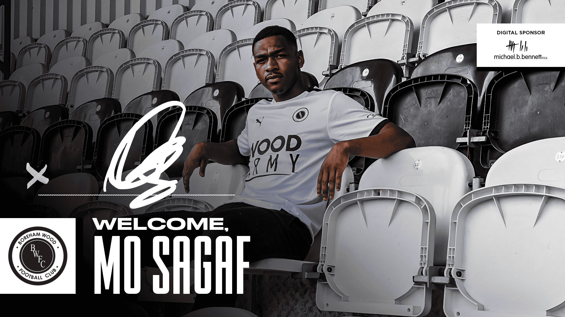 WELCOME, MO SAGAF!