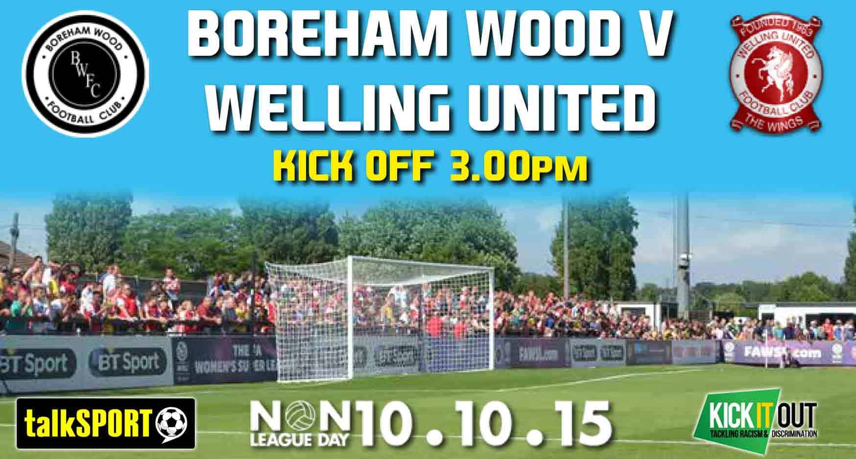 WOOD WELCOME KICK IT OUT AND TALKSPORT ON NON LEAGUE DAY