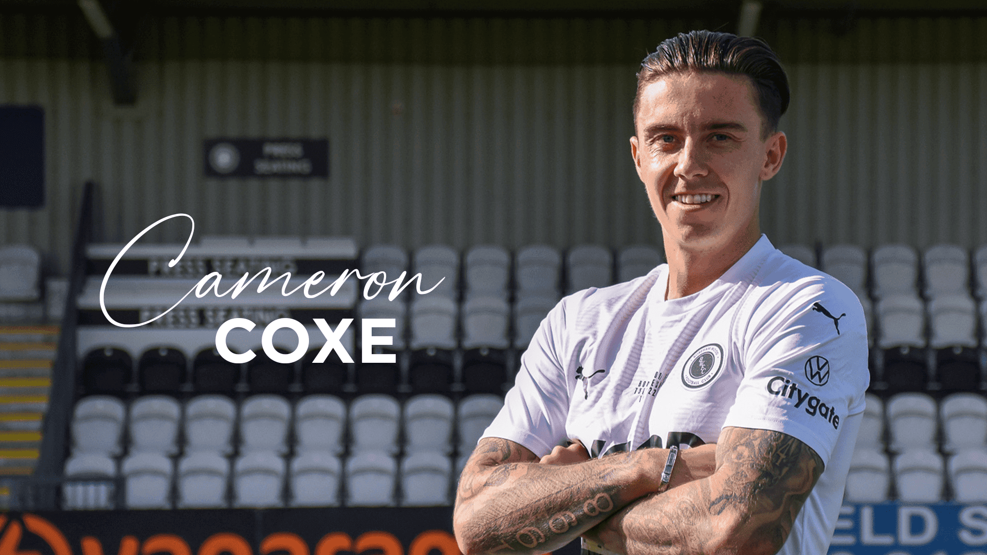 WELCOME, CAMERON COXE!