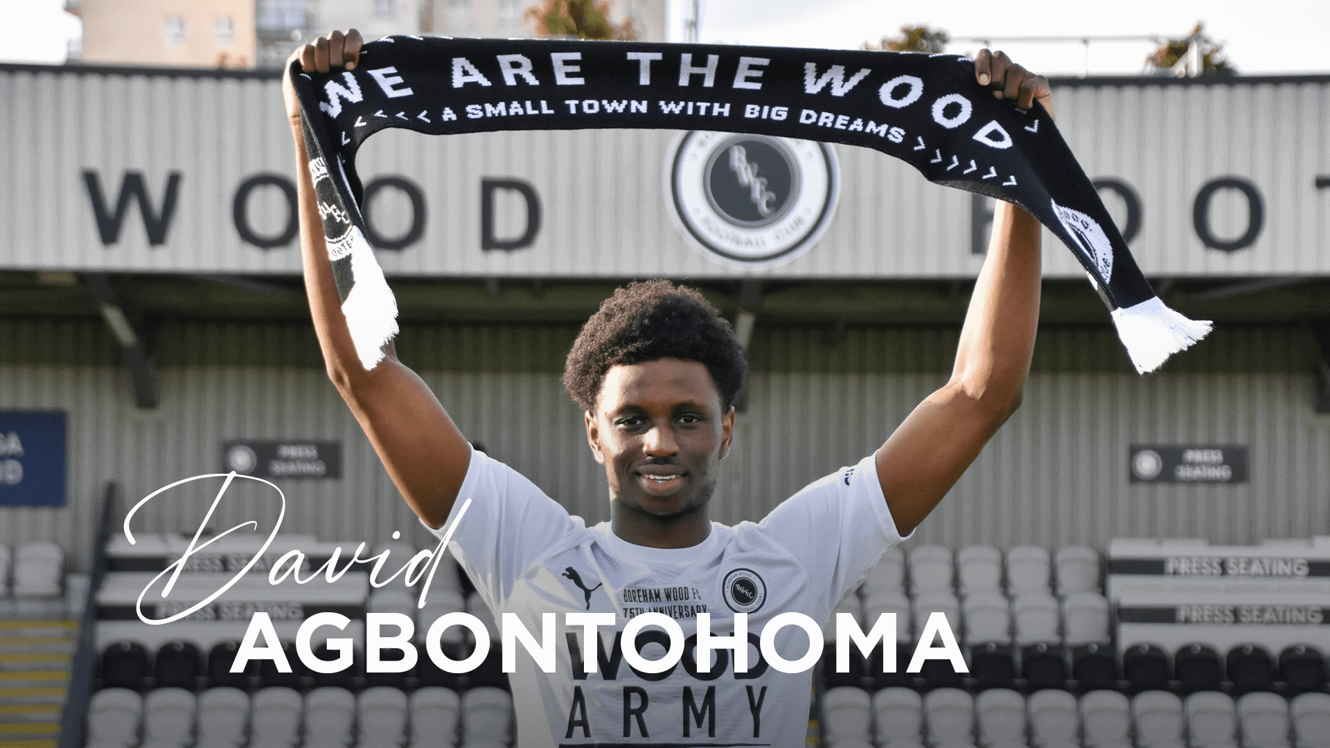 WELCOME, DAVID AGBONTOHOMA!