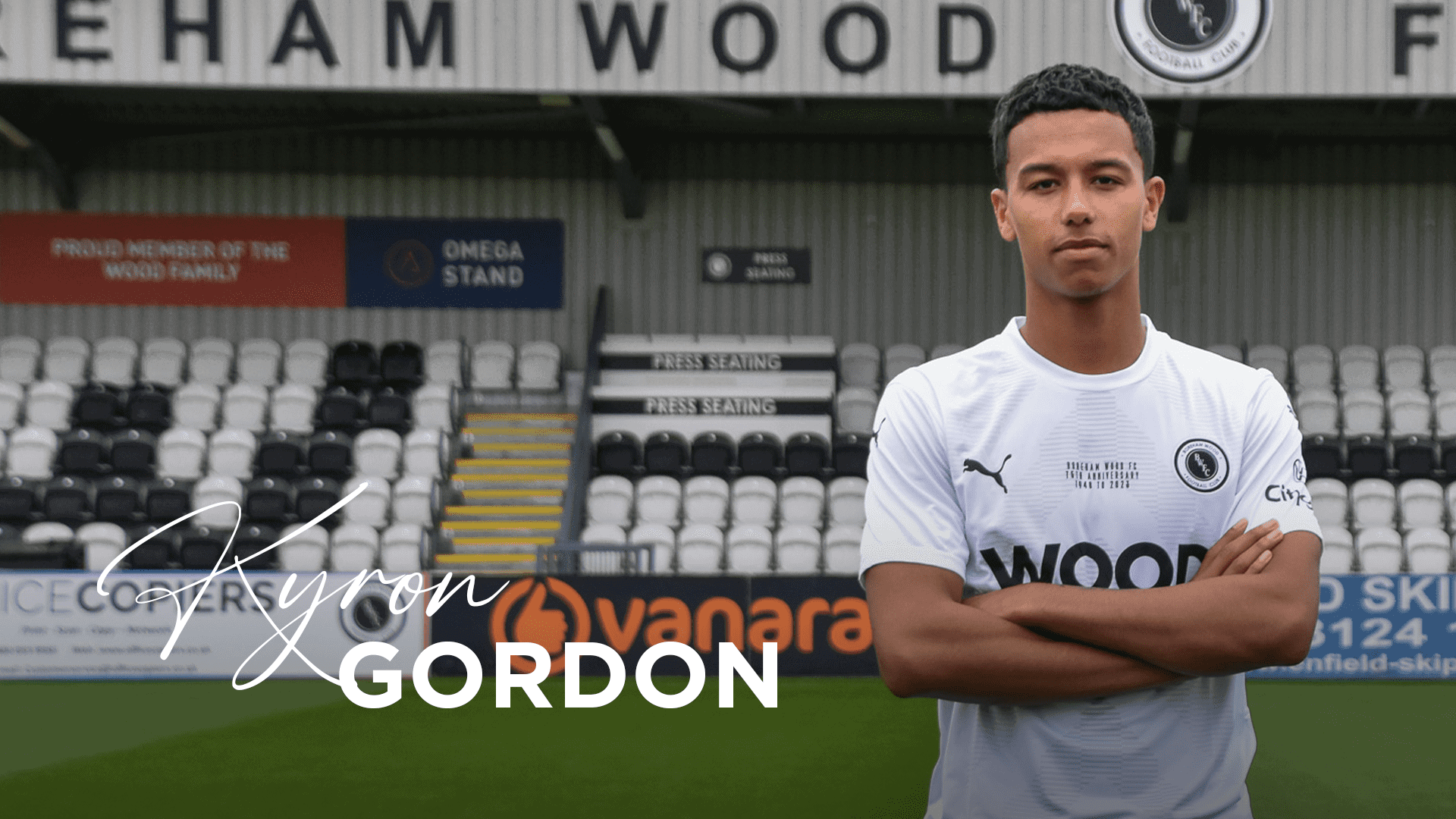 WELCOME, KYRON GORDON!