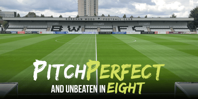 PITCH PERFECT AND UNBEATEN IN EIGHT