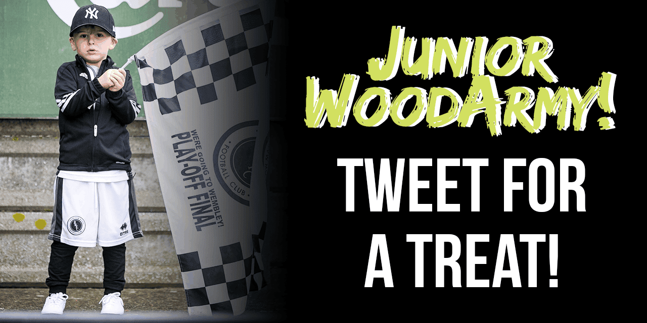 JUNIOR WOOD ARMY – TWEET FOR A TREAT!