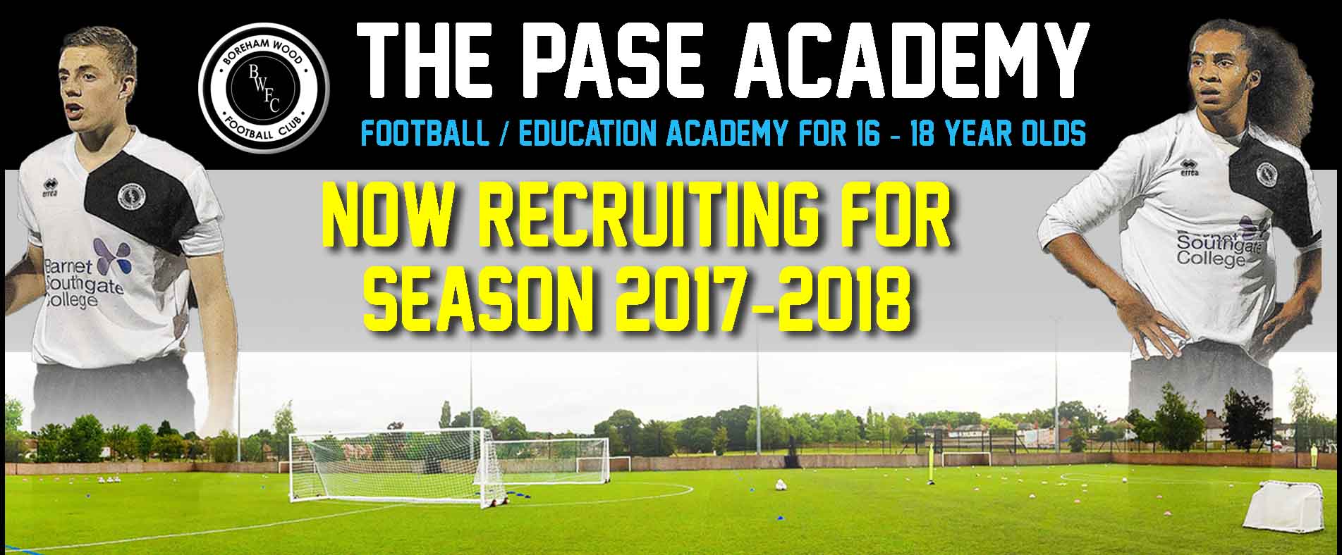 BOREHAM WOOD FC PASE TRIALS BEGIN FOR 2017