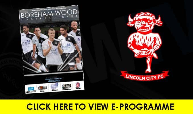 DOWNLOAD MATCH PROGRAMME V LINCOLN CITY