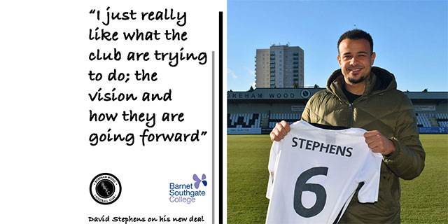 WATCH: DAVID STEPHENS ON HIS NEW CONTRACT