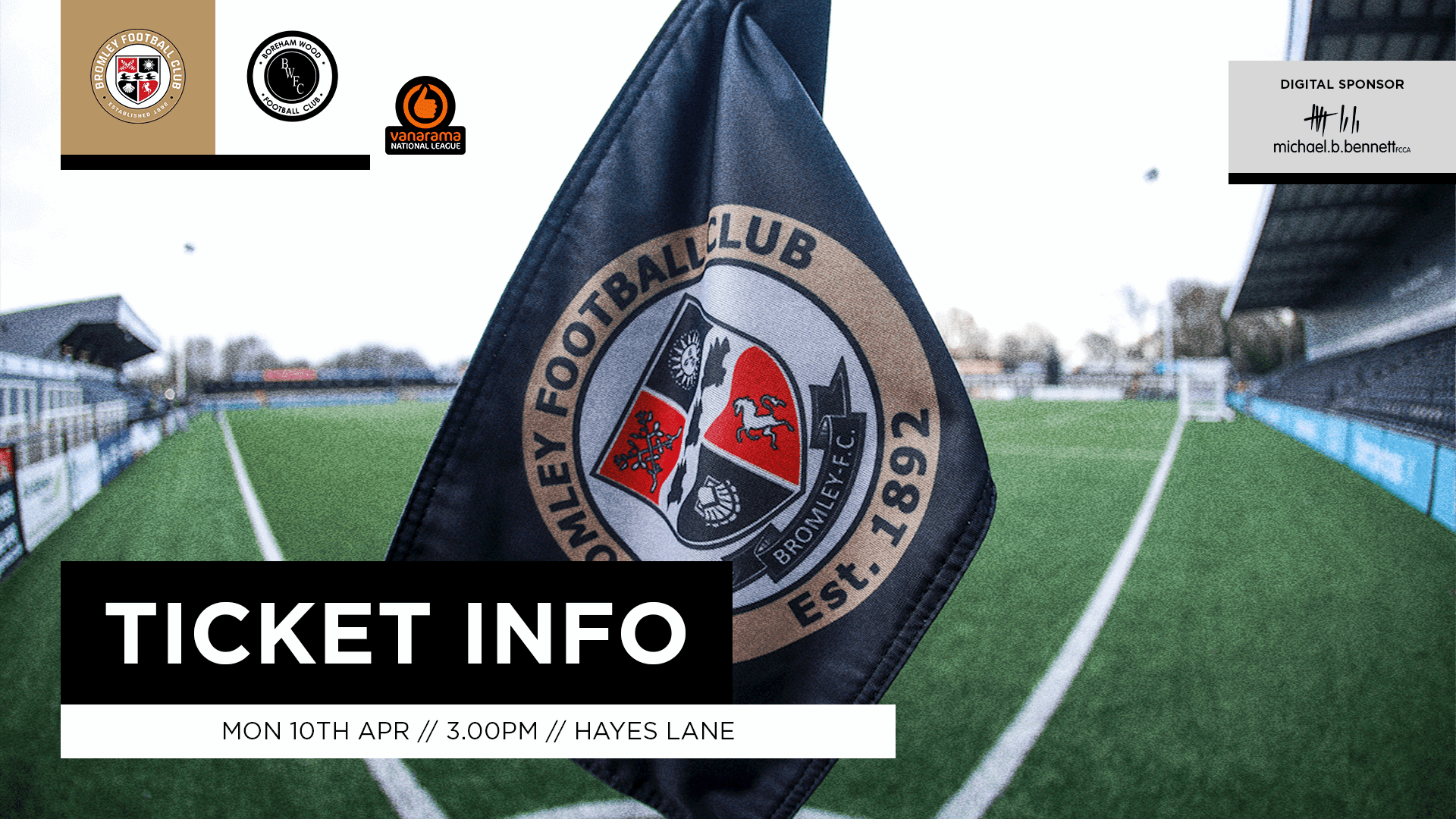 TICKET & TRAVEL INFO: BROMLEY (A)