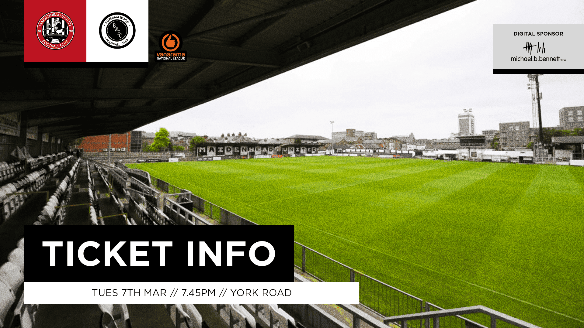 TICKET INFO: MAIDENHEAD UNITED (A)