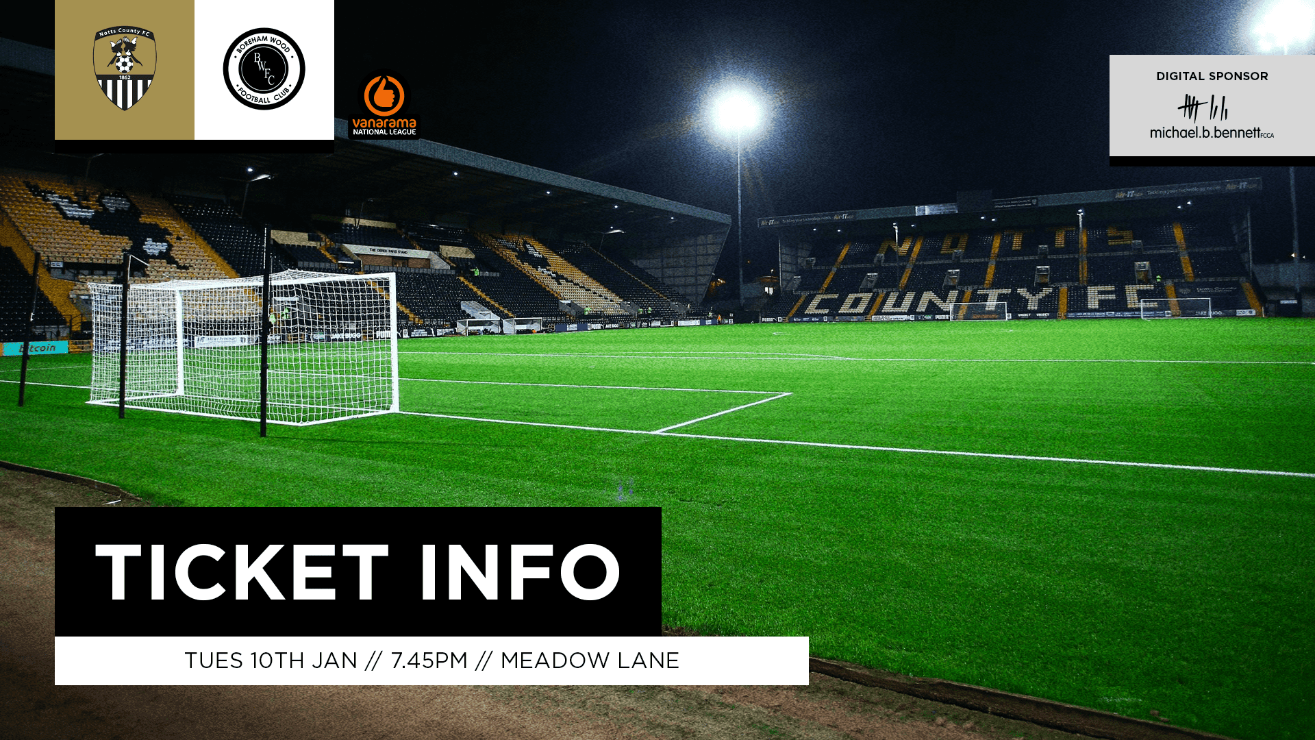 TICKET & TRAVEL INFO: NOTTS COUNTY (A)