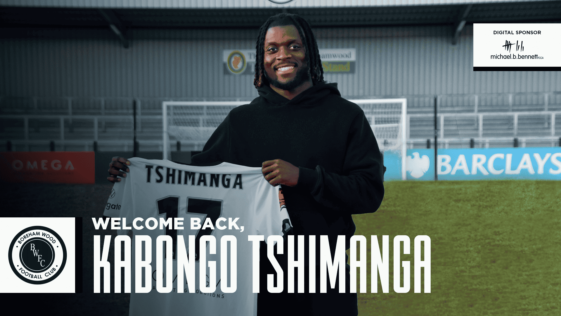 WELCOME BACK, KABONGO TSHIMANGA!