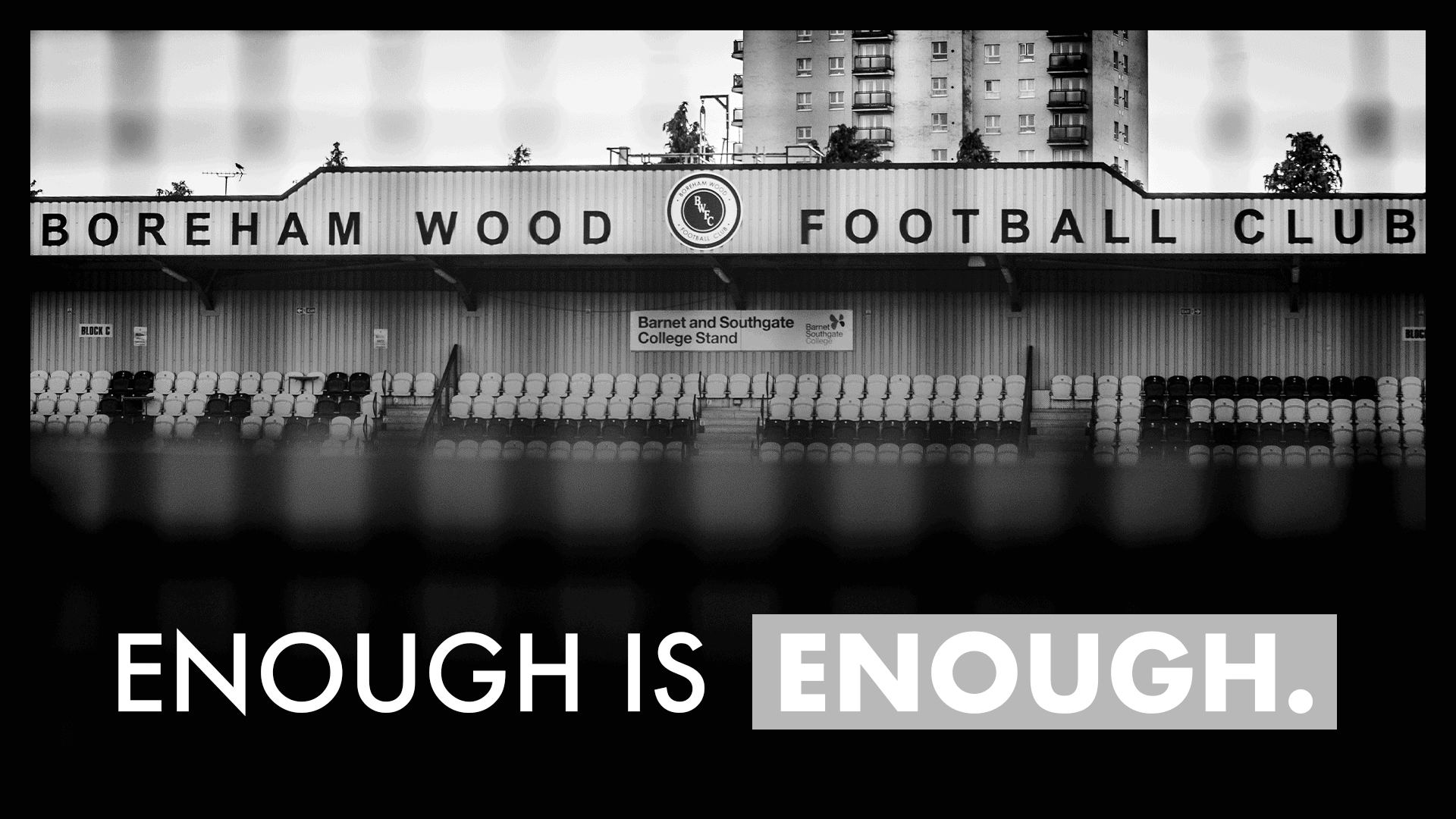 BOREHAM WOOD FC TO JOIN THIS WEEKEND’S SOCIAL MEDIA BOYCOTT