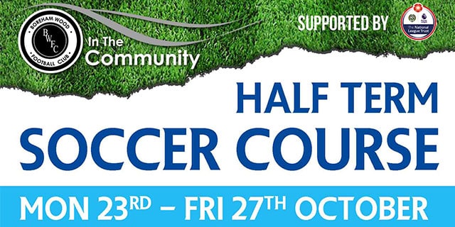 HALF-TERM SOCCER COURSES