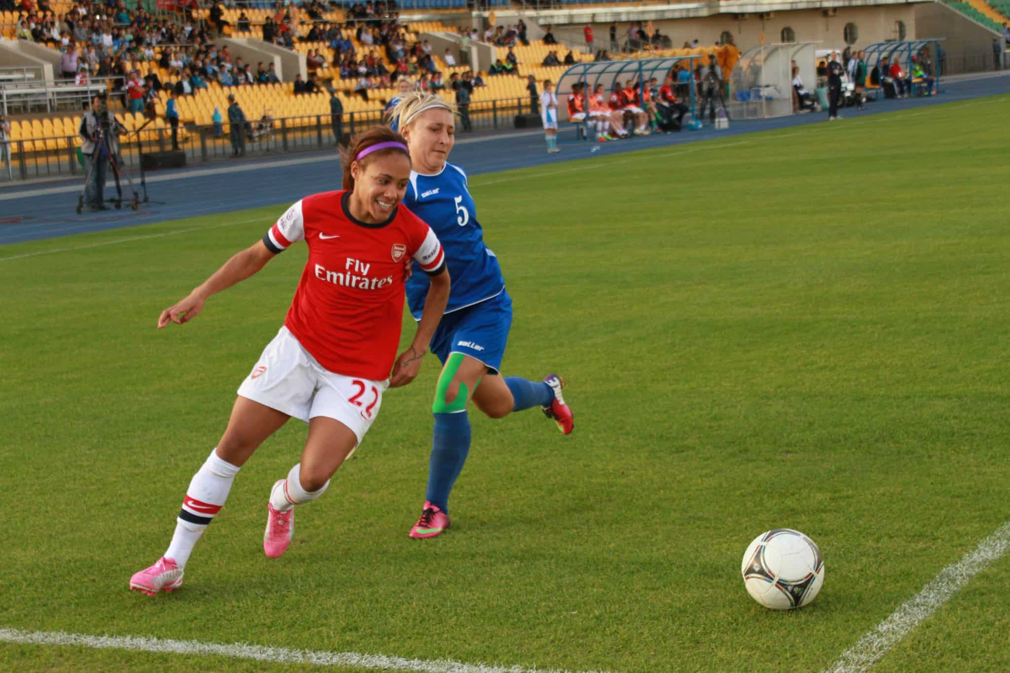 ARSENAL LADIES RUN RIOT IN KAZAKSTAN