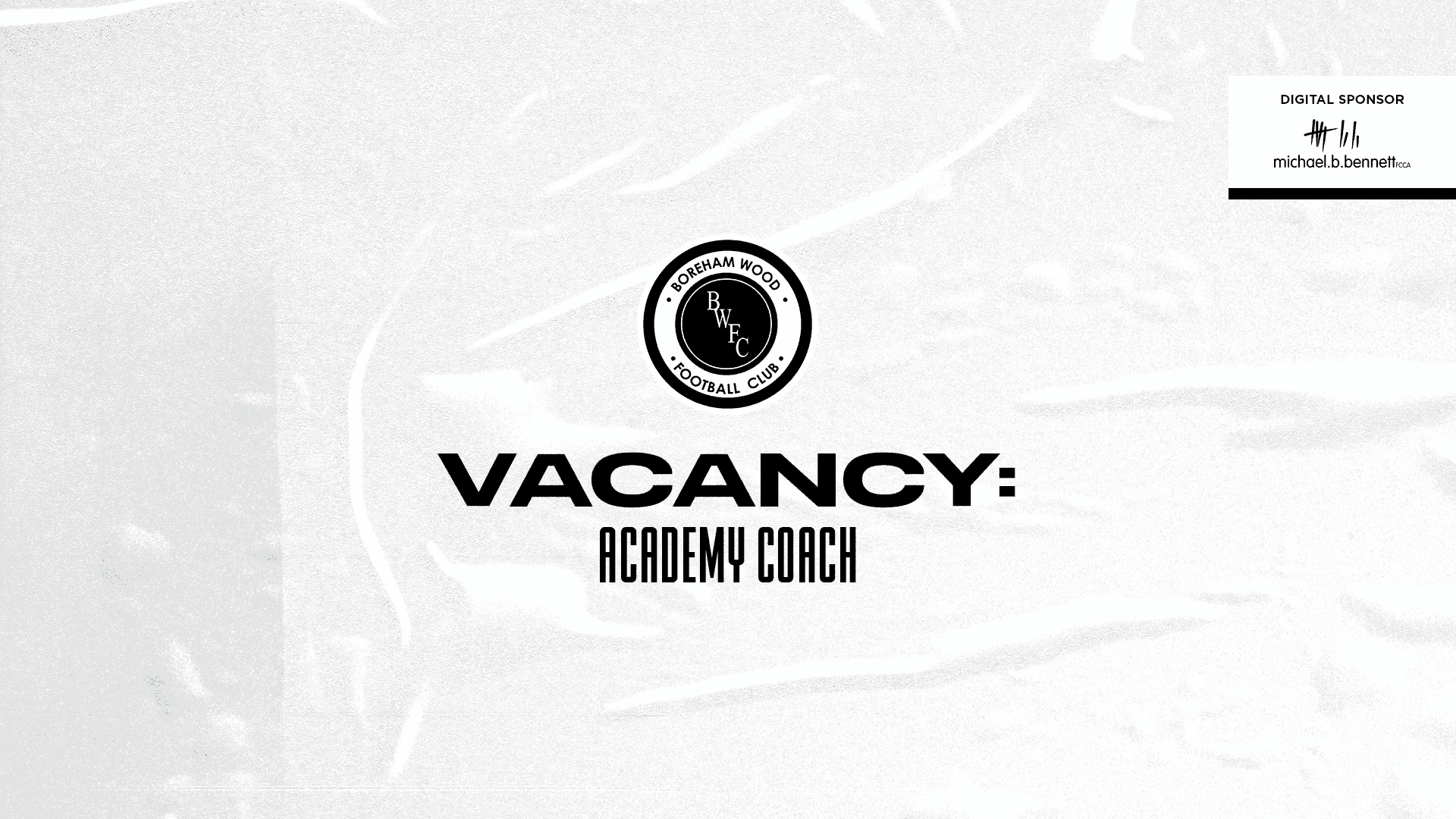 VACANCY: ACADEMY COACH