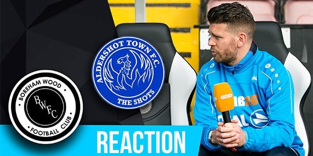 LUKE GARRARD REACTION – BARNET