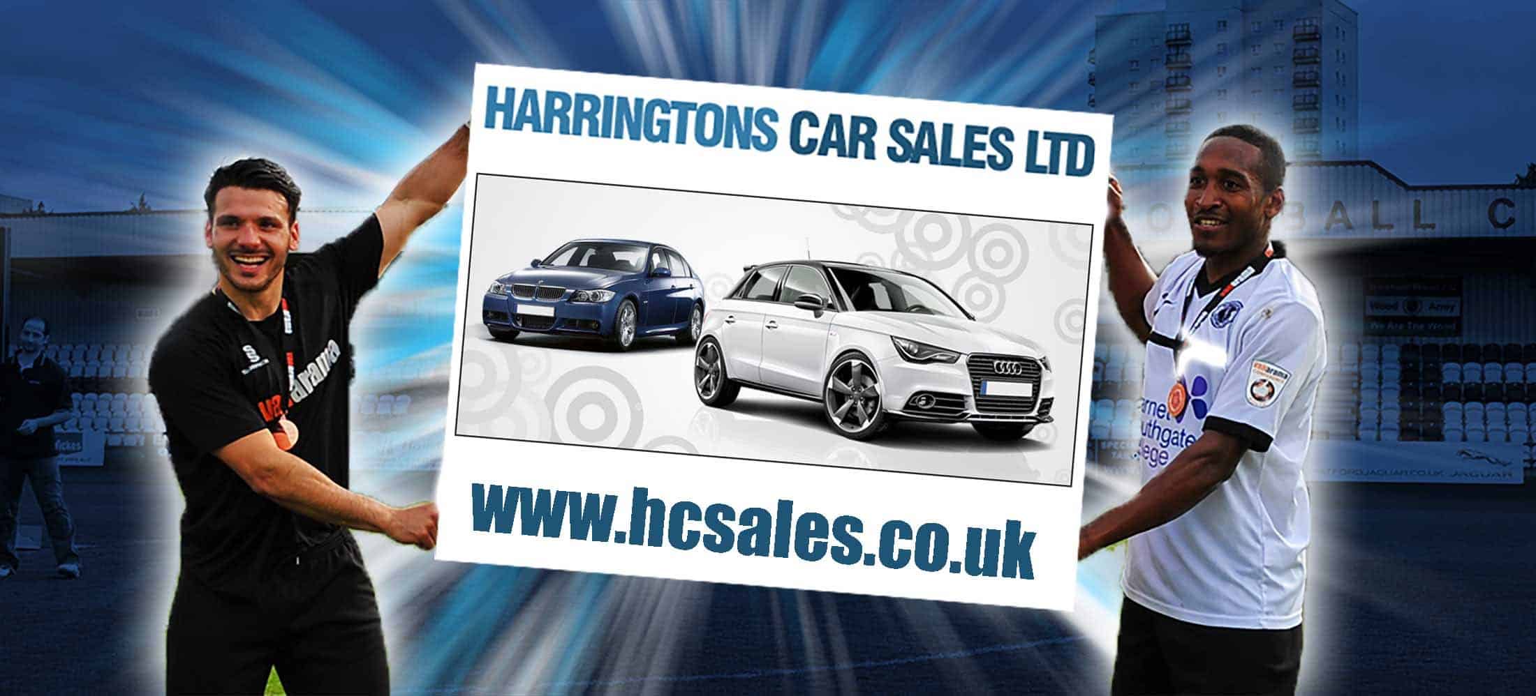 HARRINGTONS SIGN ON FOR ANOTHER YEAR