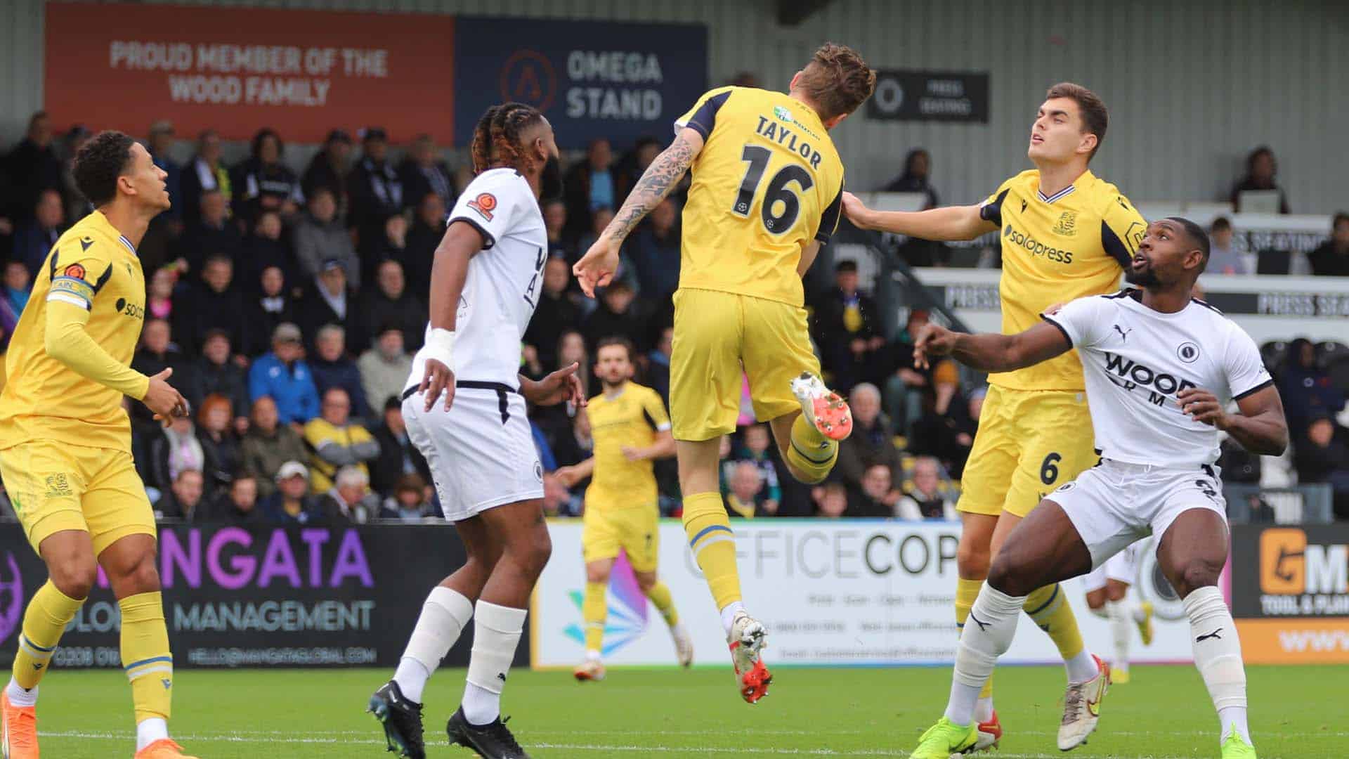 WOOD FIRE LATE SHOT TO EARN VALUABLE POINT AT ALDERSHOT TOWN