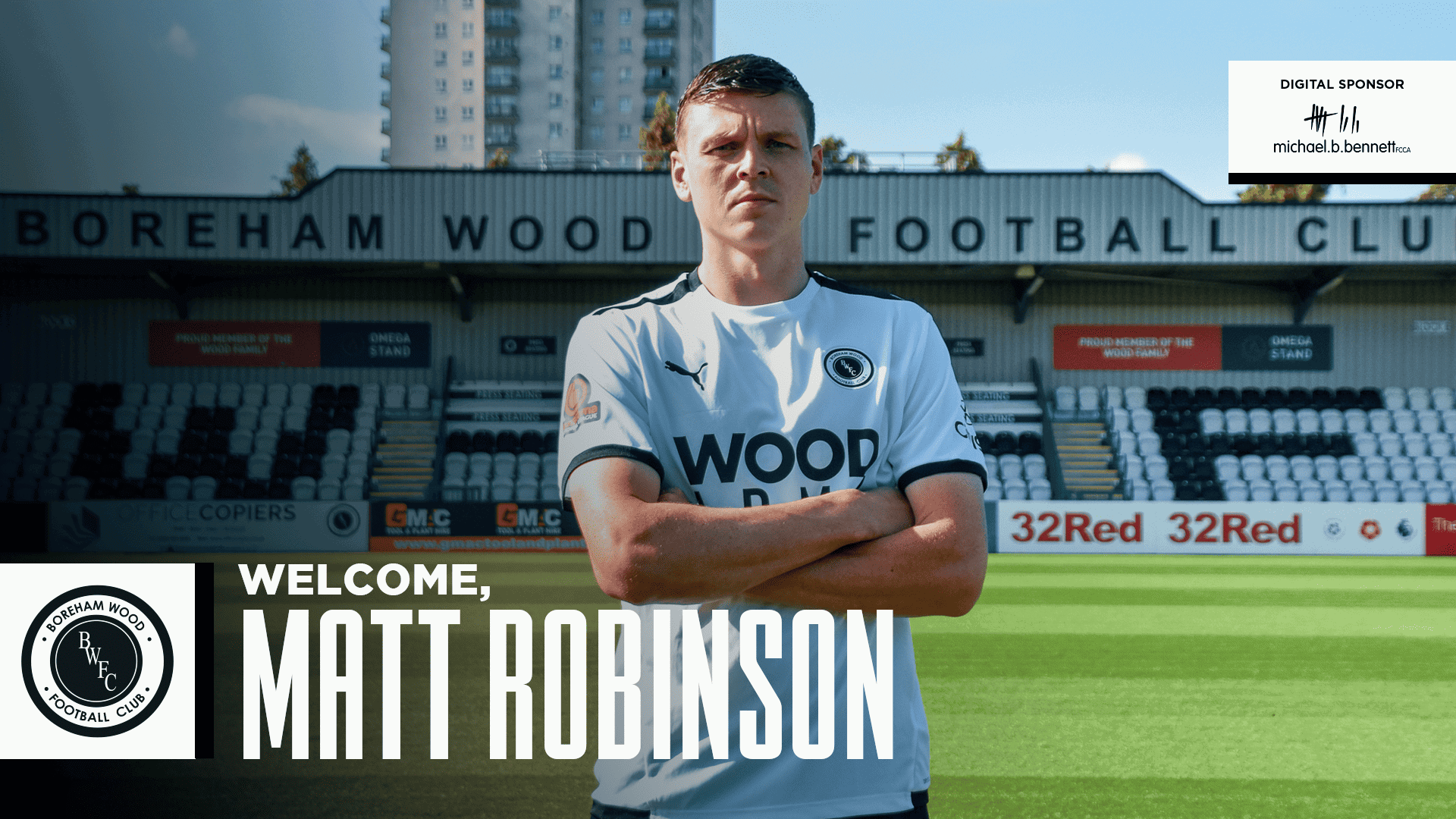 WELCOME, MATT ROBINSON!