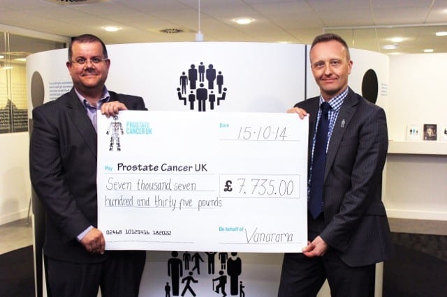 Thumbs up for Non League Day’s success as Vanarama donates thousands to Prostate Cancer UK