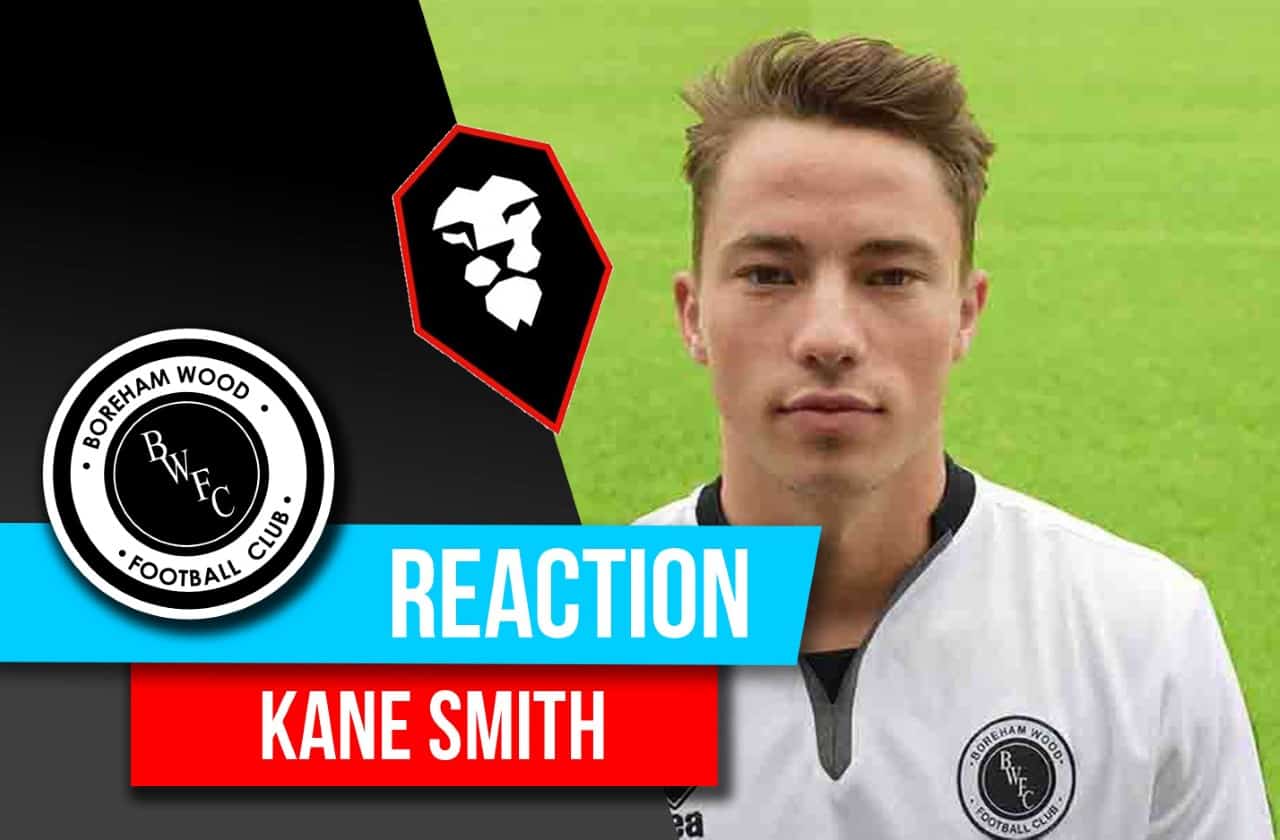 KANE SMITH REACTION –  SALFORD