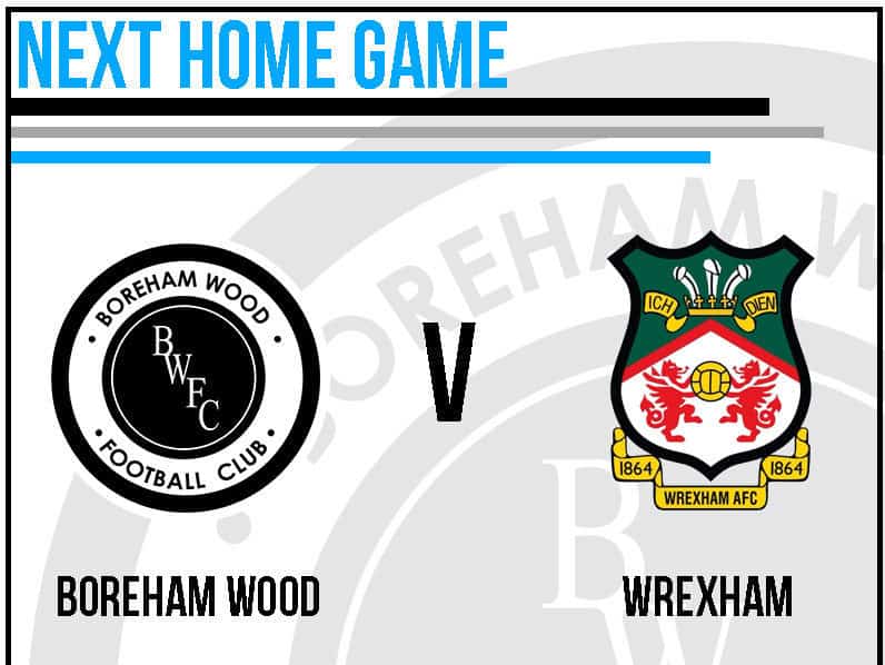 TICKETS FOR OUR OPENING HOME GAME AGAINST WREXHAM – ON SALE NOW